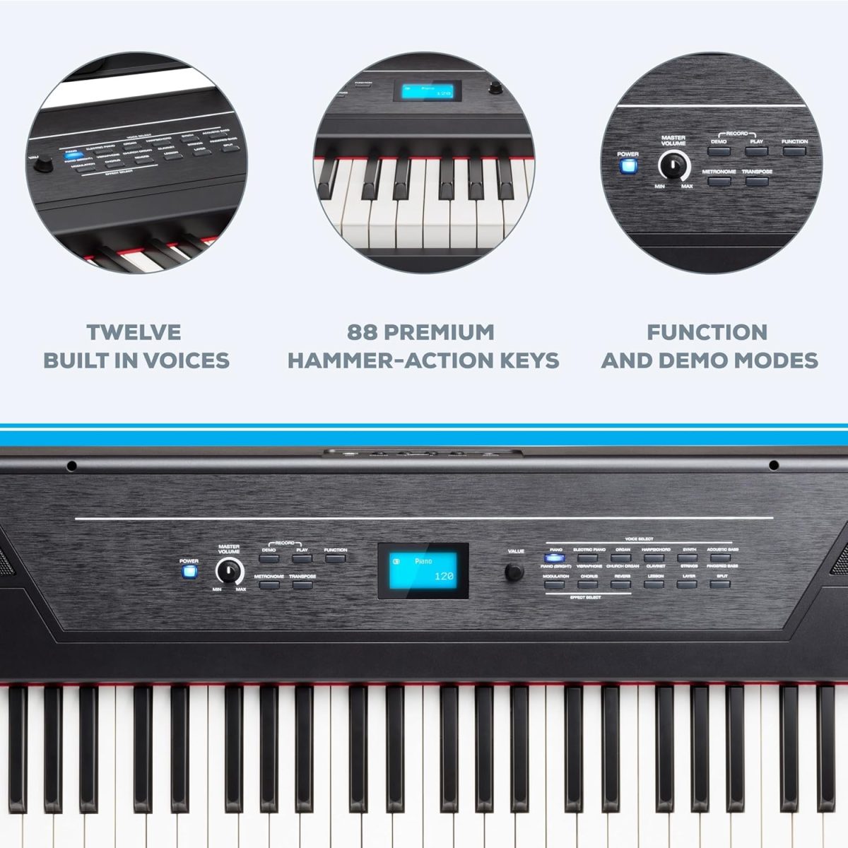Alesis Recital Pro Review Features