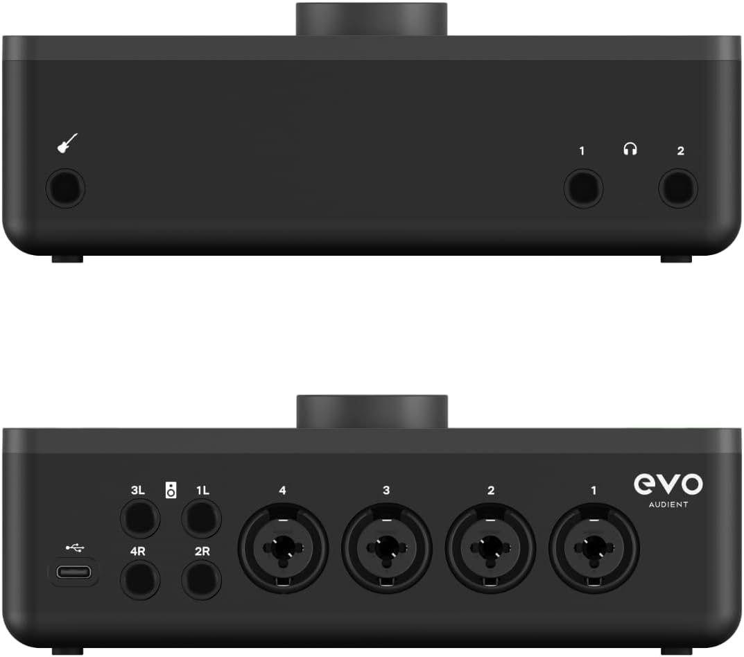 Audient EVO 8 Review Front & Back