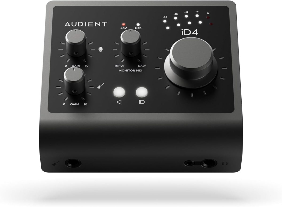 Audient iD14 MkII Review back View