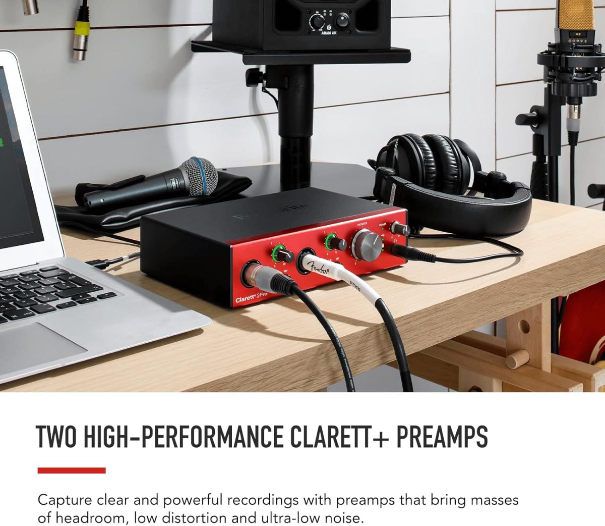 Focusrite Clarett+ 2Pre Review Preamps