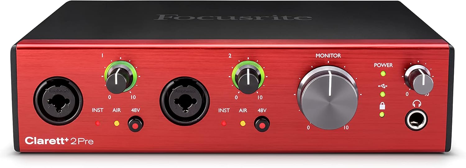 Focusrite Clarett+ 2Pre Review: High-Quality USB-C Interface for Focusrite Clarett+ 2Pre Review: High-Quality USB-C Interface for