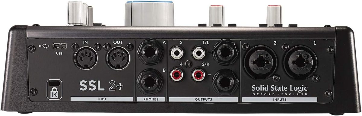 SSL 2+ Review Back View