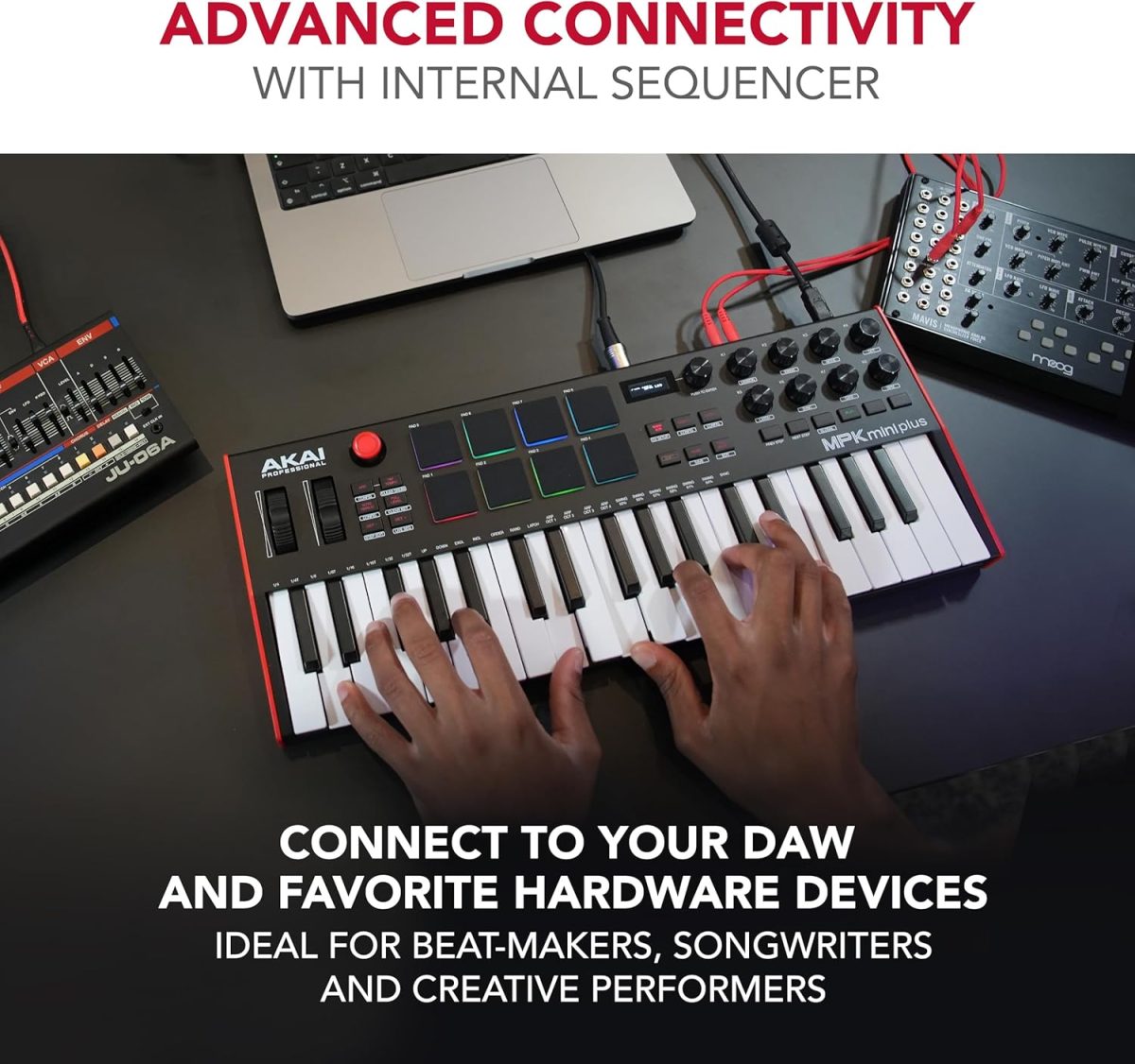 Akai Professional MPK Mini Plus Review Connectivity