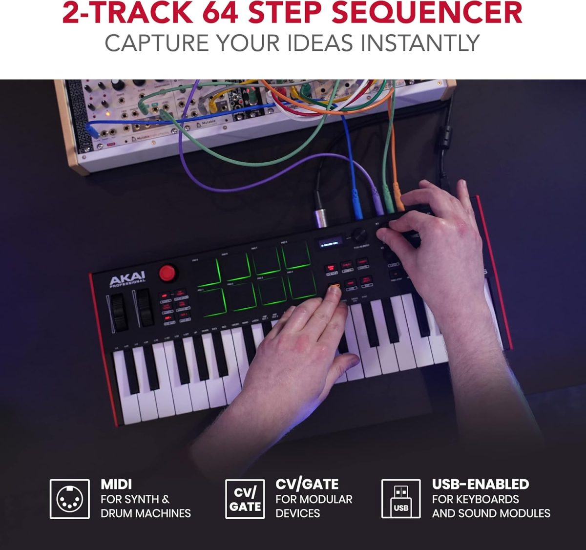 Akai Professional MPK Mini Plus Review Sequencer