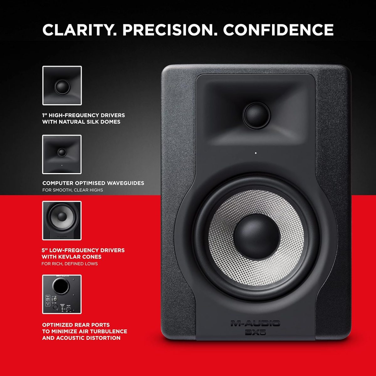 M Audio BX5 D3 Review Specs