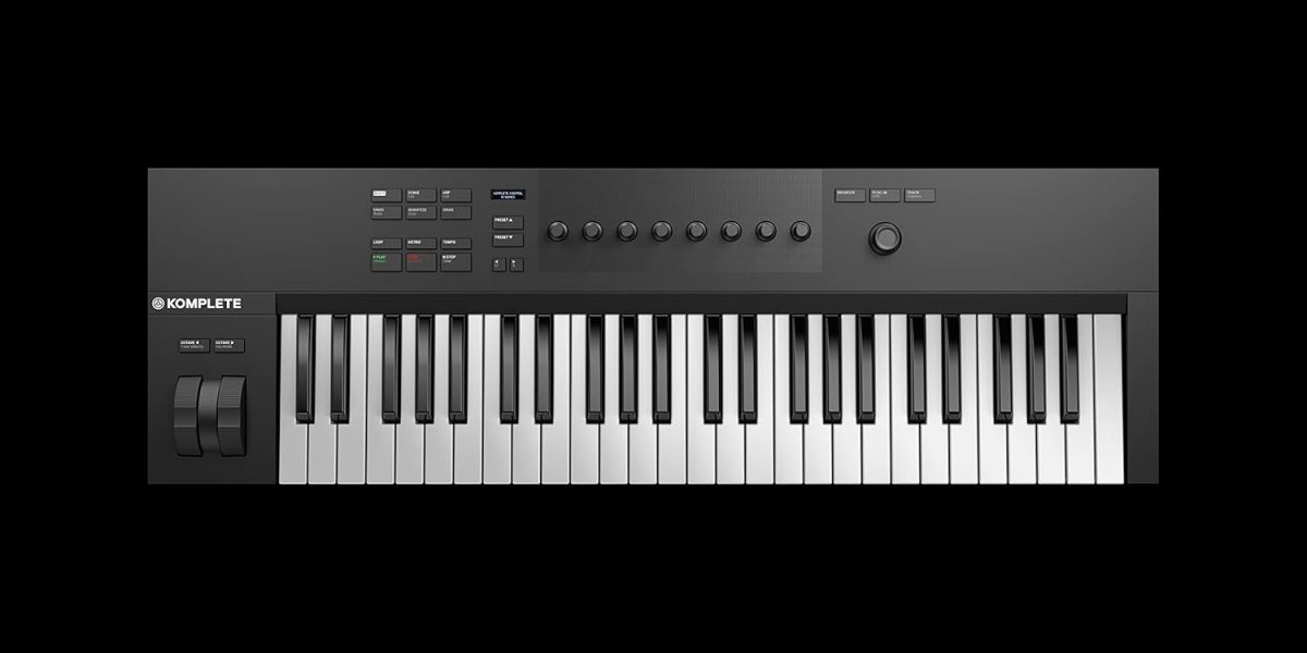 Native Instruments Komplete Kontrol A49 Review Top View