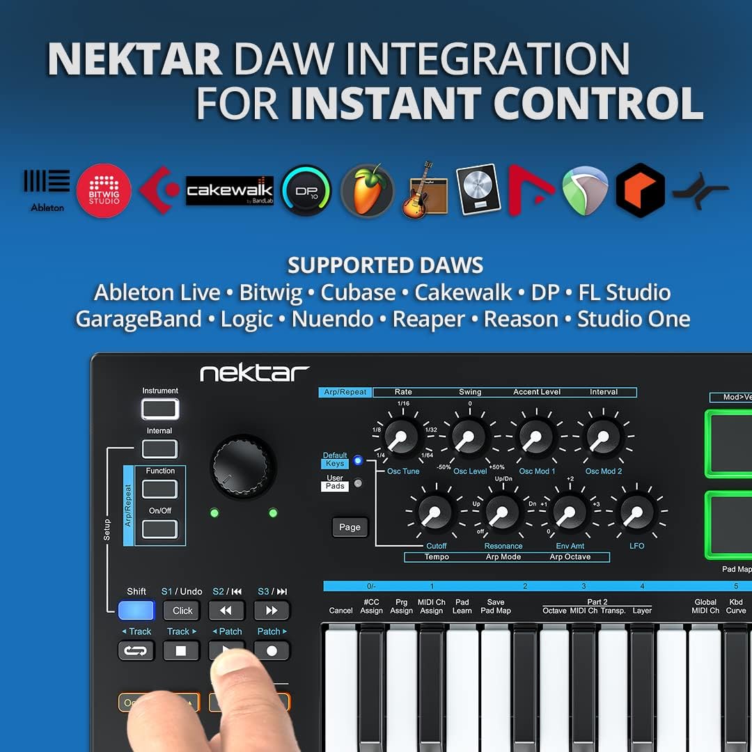 Nektar Impact LX Mini Review DAW