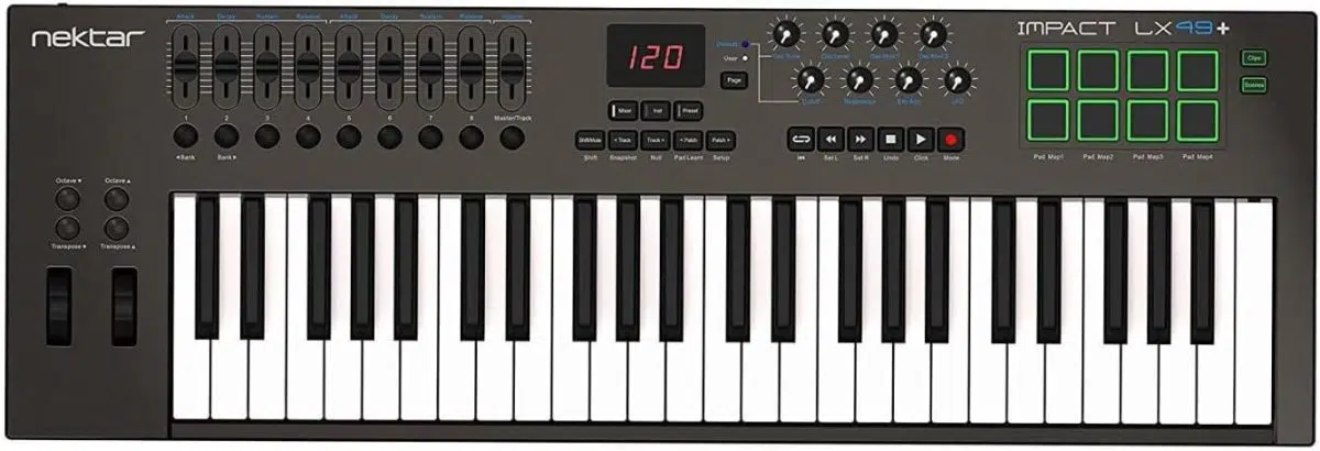 Nektar Impact LX49+ Review: Affordable Control with Professional