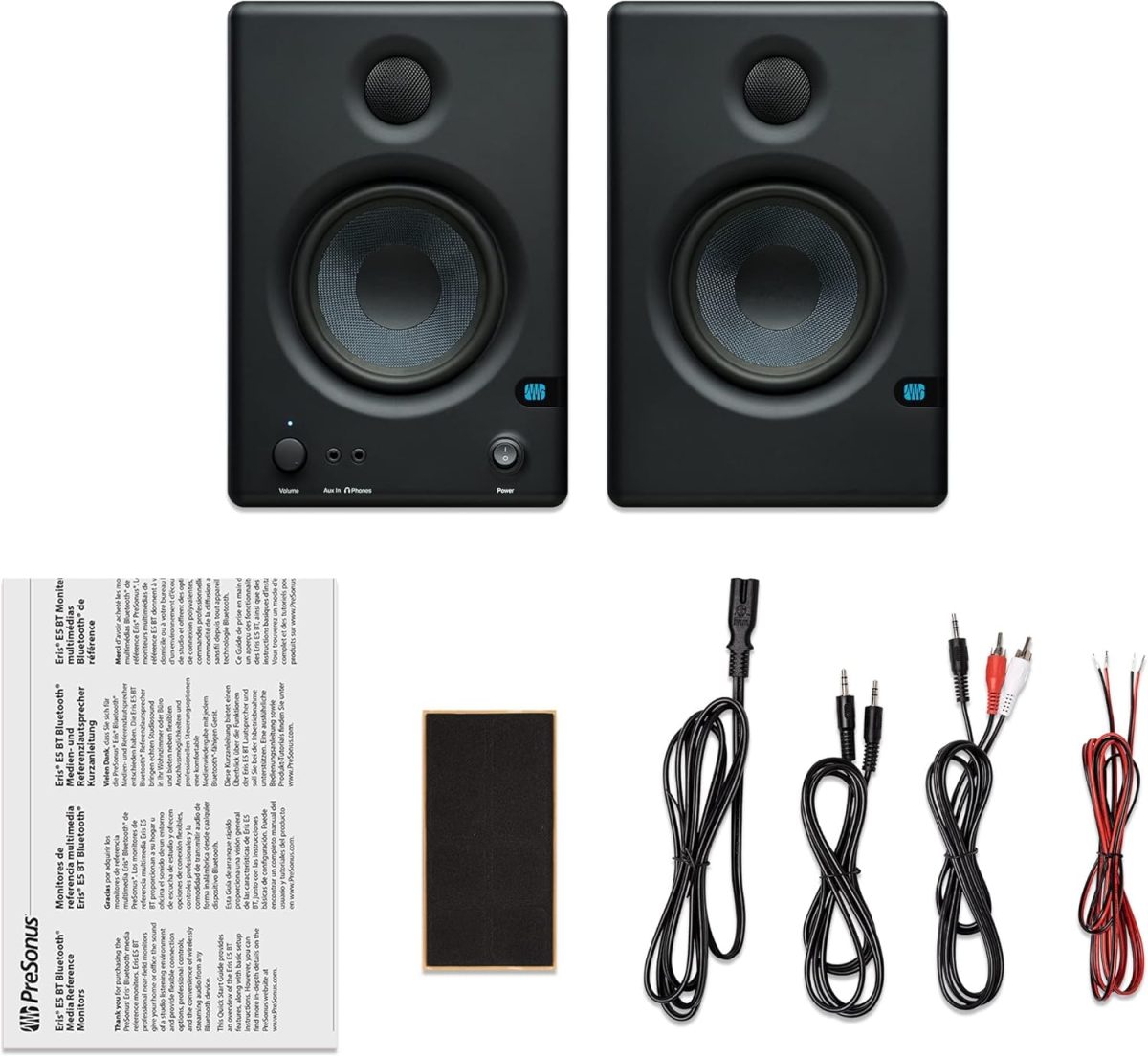 PreSonus Eris E4.5 Review in the Box