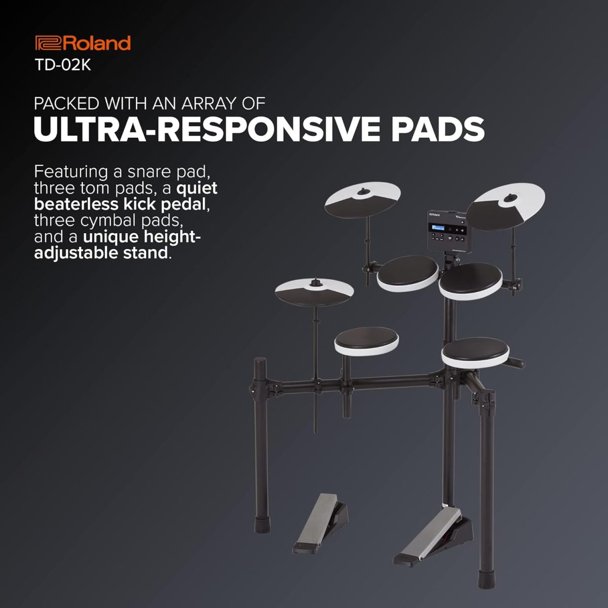 Roland TD 02K Review Pads