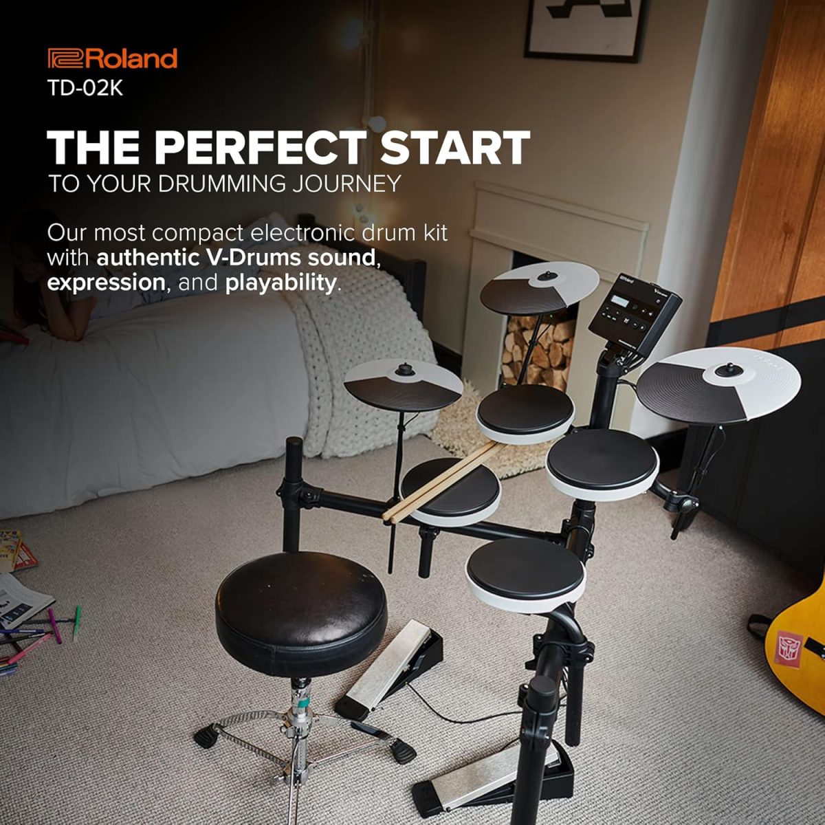 Roland TD 02K Review Setup
