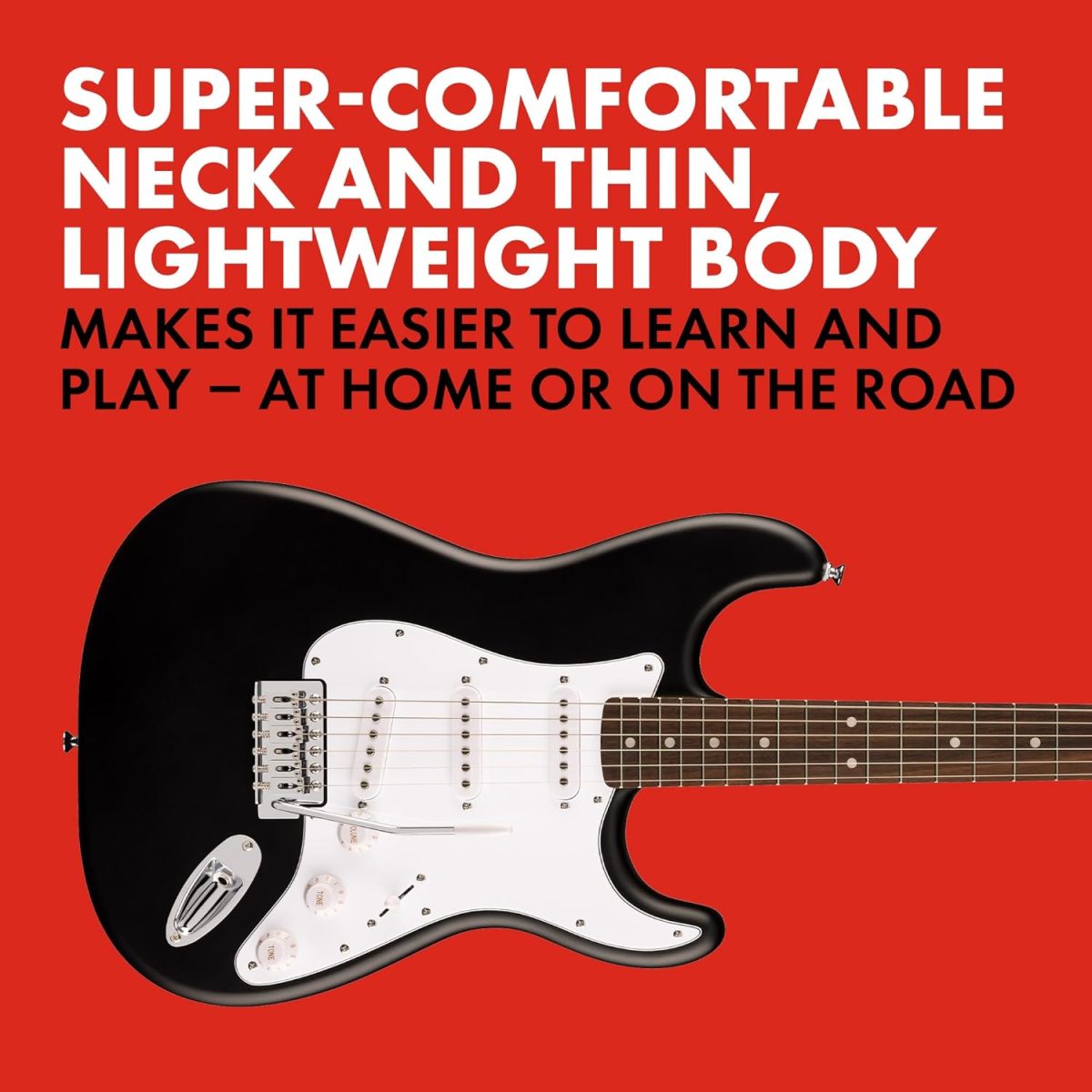 Squier by Fender Debut Stratocaster Review Easy to Play