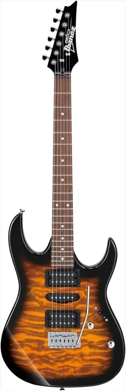 Ibanez GRX70QA Review: A Versatile Beginner Electric Guitar with