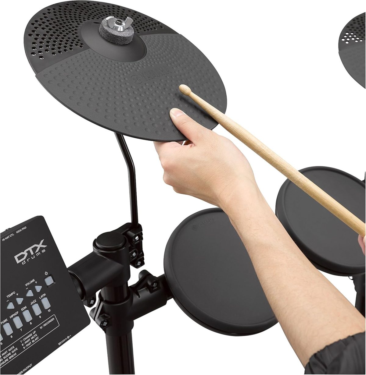 Yamaha DTX452K Review Cymbals