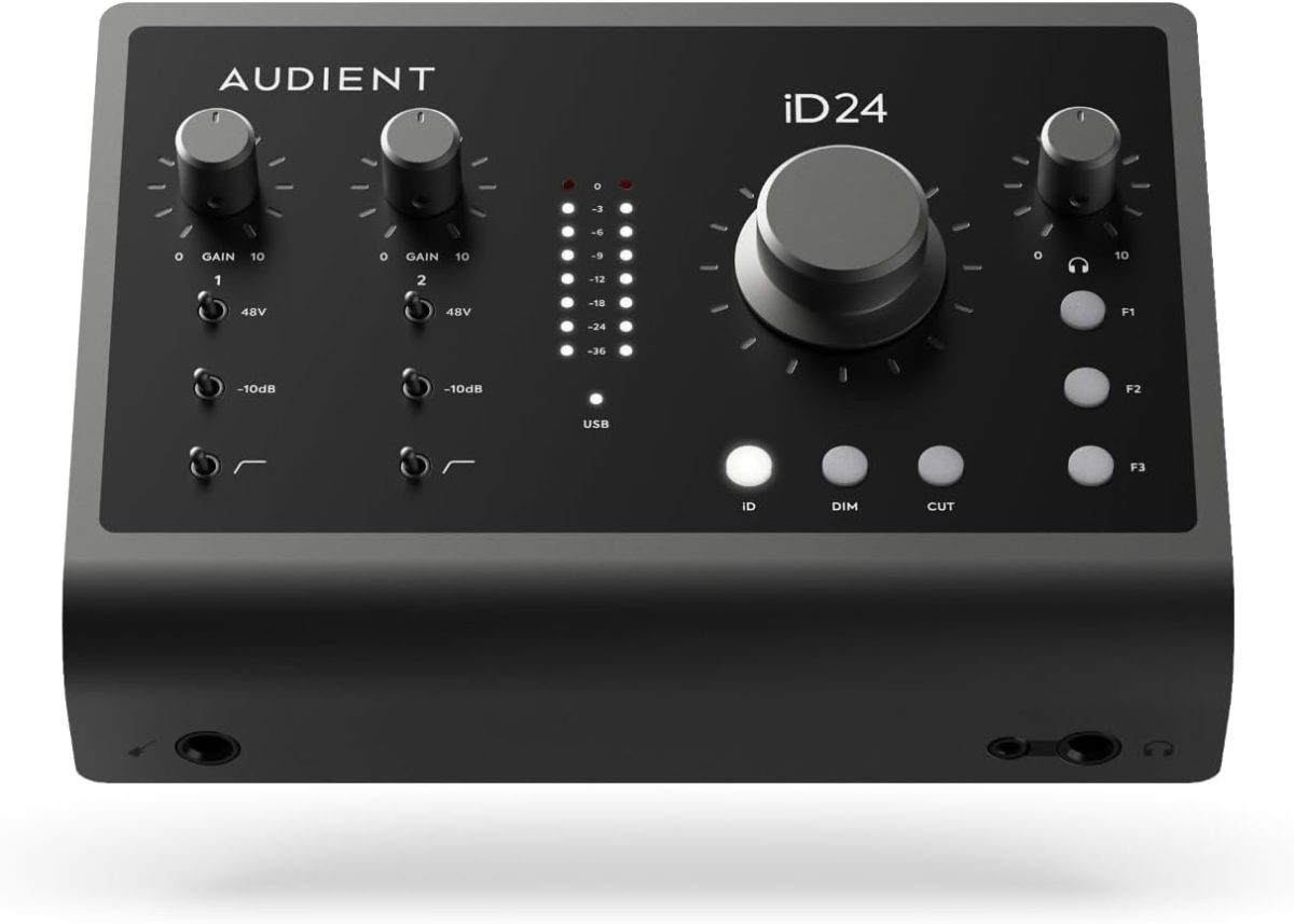 Audient iD24 Review Front View