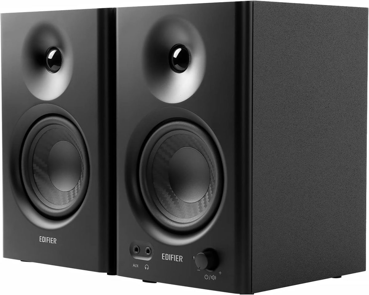 Edifier MR4 Review Side Profile