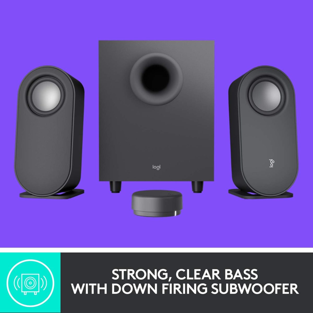 Logitech Z407 Review Bass