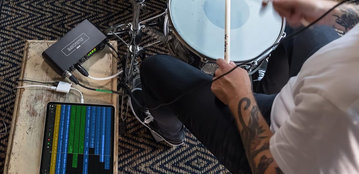 MOTU M4 Review Drums