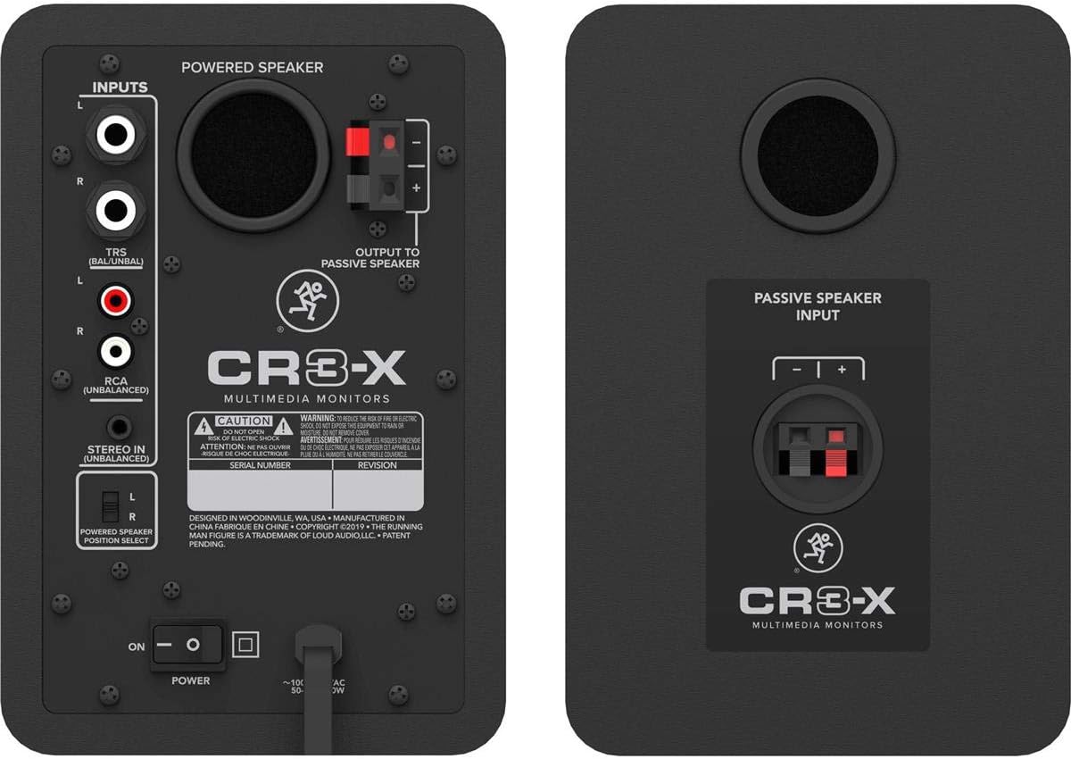 Mackie CR5 XBT Review Rear
