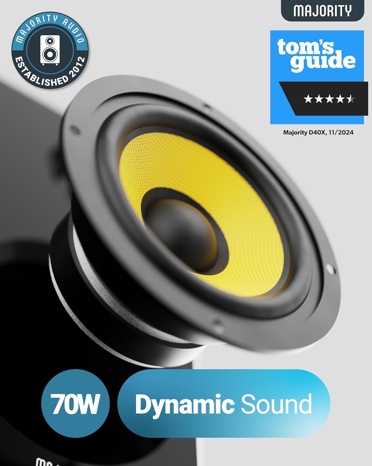 Majority D40X Review Sound
