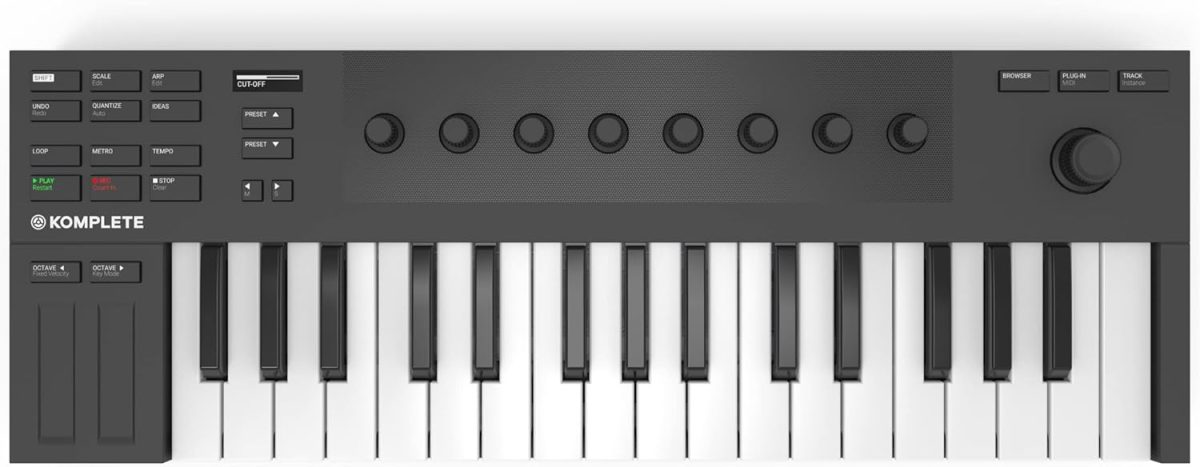 Native Instruments Komplete Kontrol M32 Review Top View