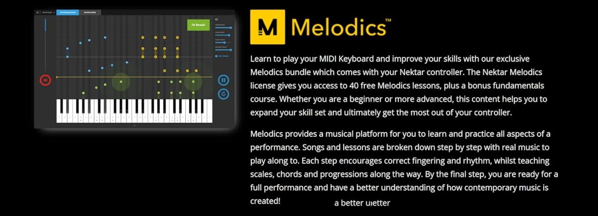 Nektar Impact GX61 Review Melodics