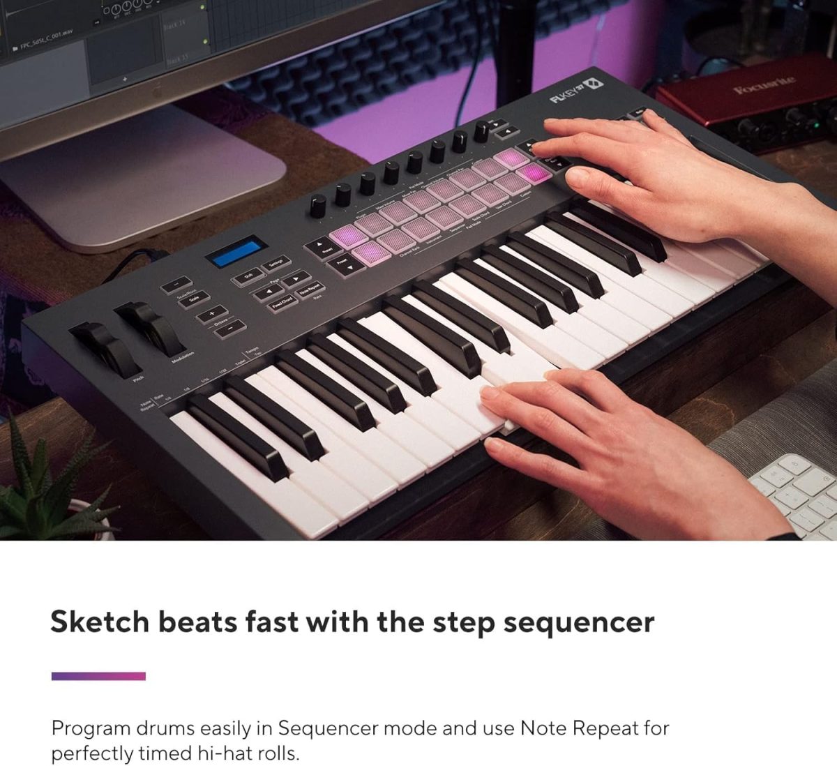 Novation FLkey 37 Review Sequencer
