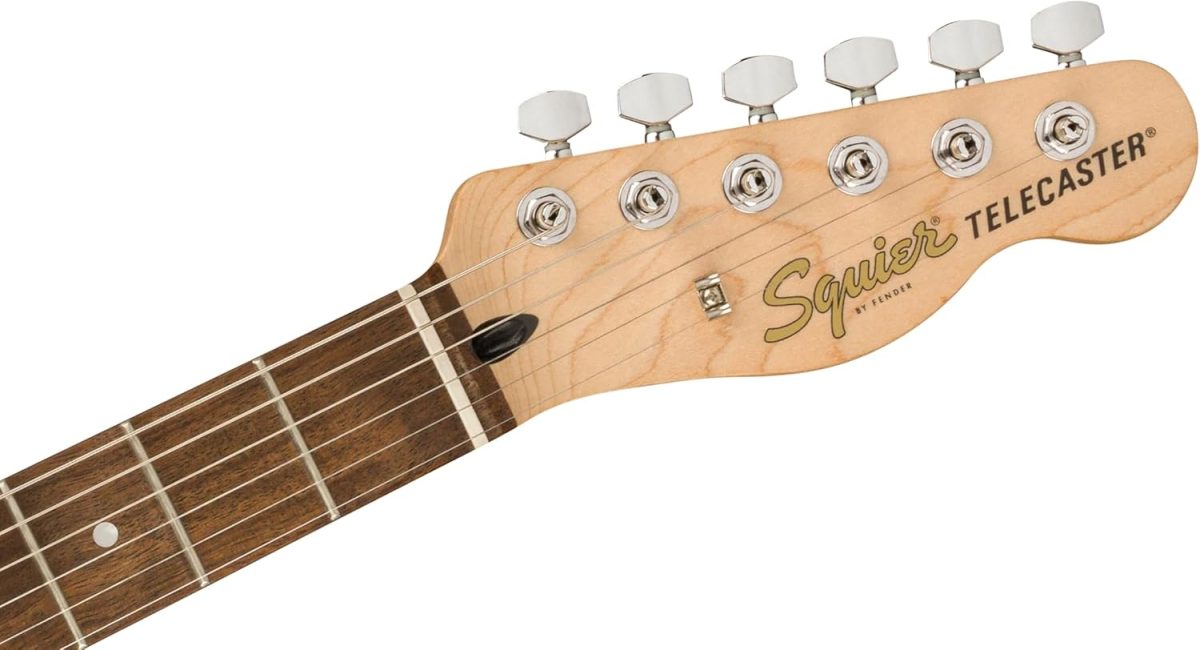 Squier Affinity Telecaster Review Headstock
