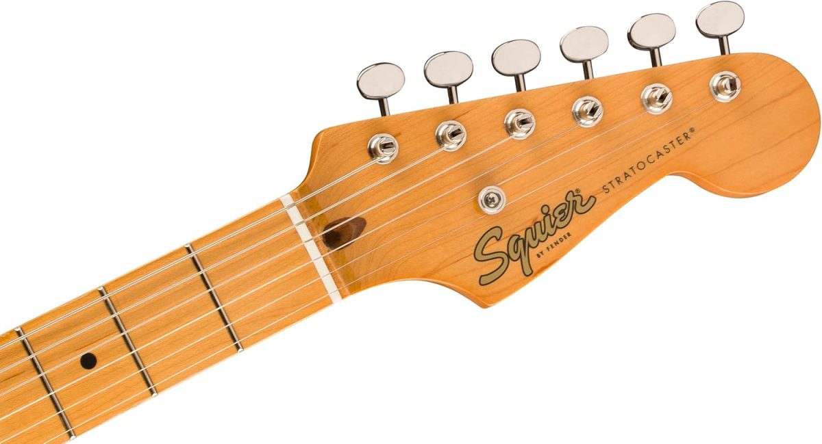 Squier Classic Vibe 50s Stratocaster Review Headstock