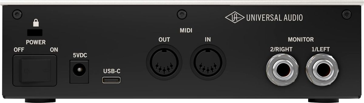 Universal Audio Volt 2 Review Rear