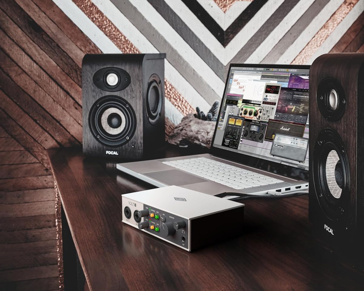 Universal Audio Volt 2 Review Studio