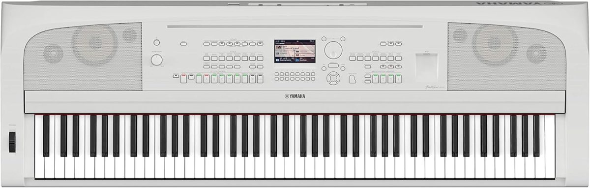 Yamaha DGX 670 Review Top View