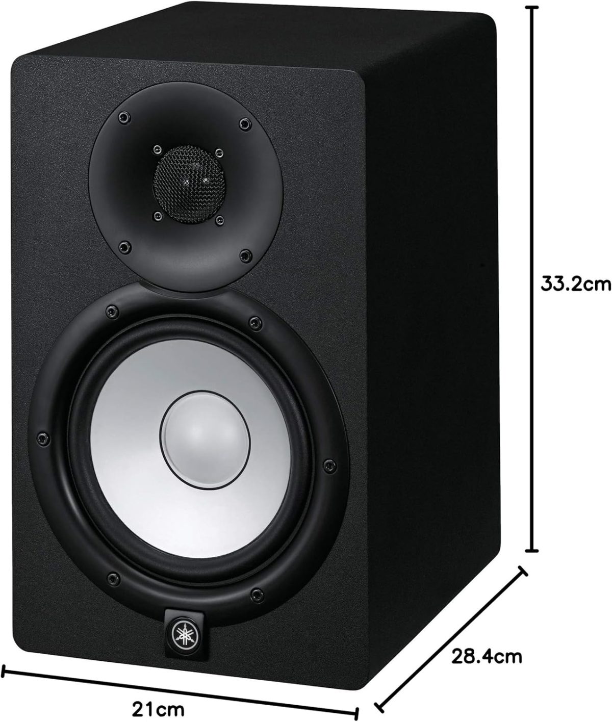 Yamaha HS7 Review Dimensions