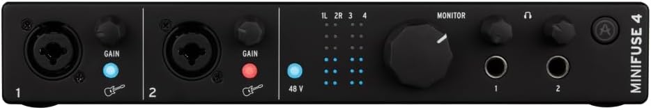 Arturia MiniFuse 4 Review Interface