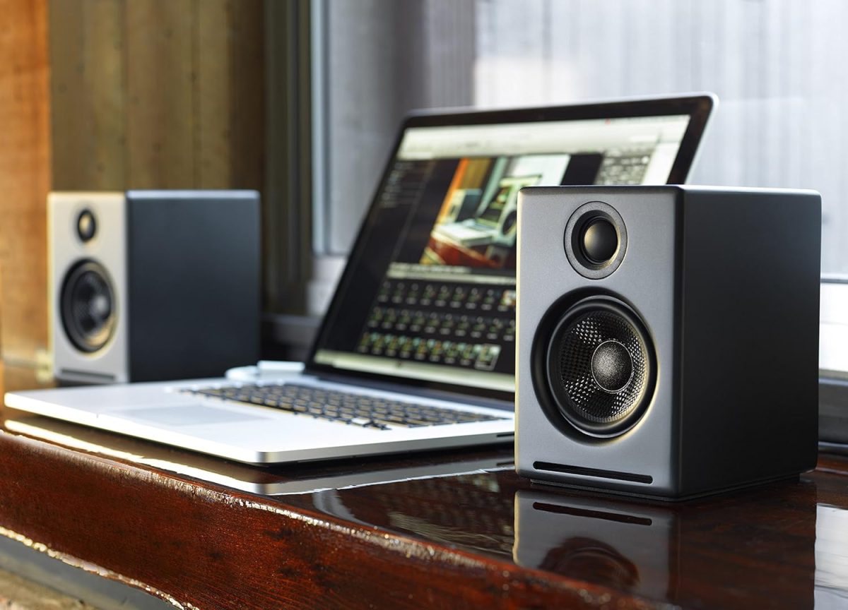 Audioengine A2+ Review Desk