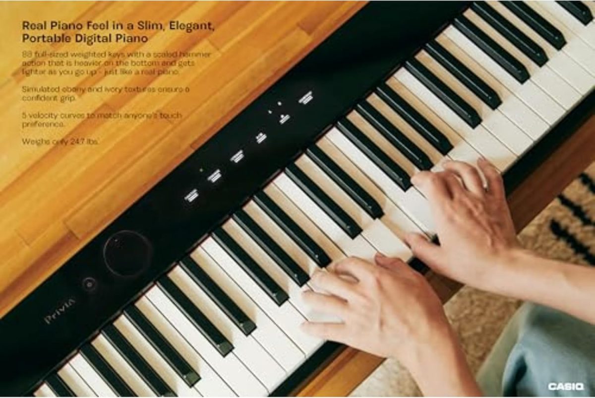Casio PX S1100 Review Action