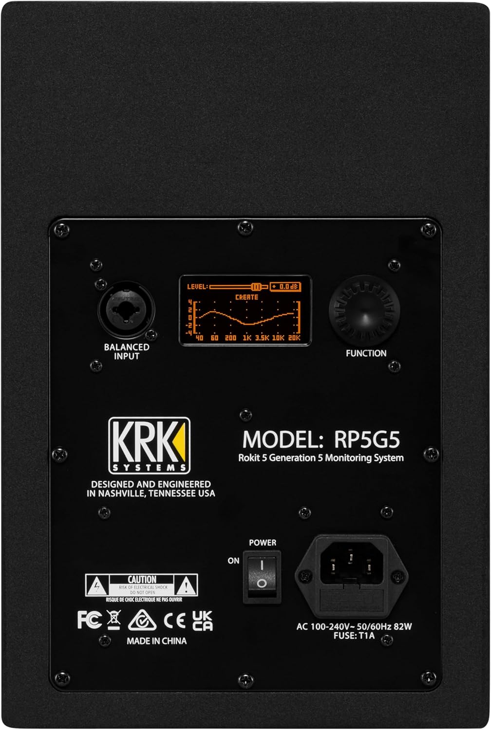 KRK Rokit 5 G5 Review Rear