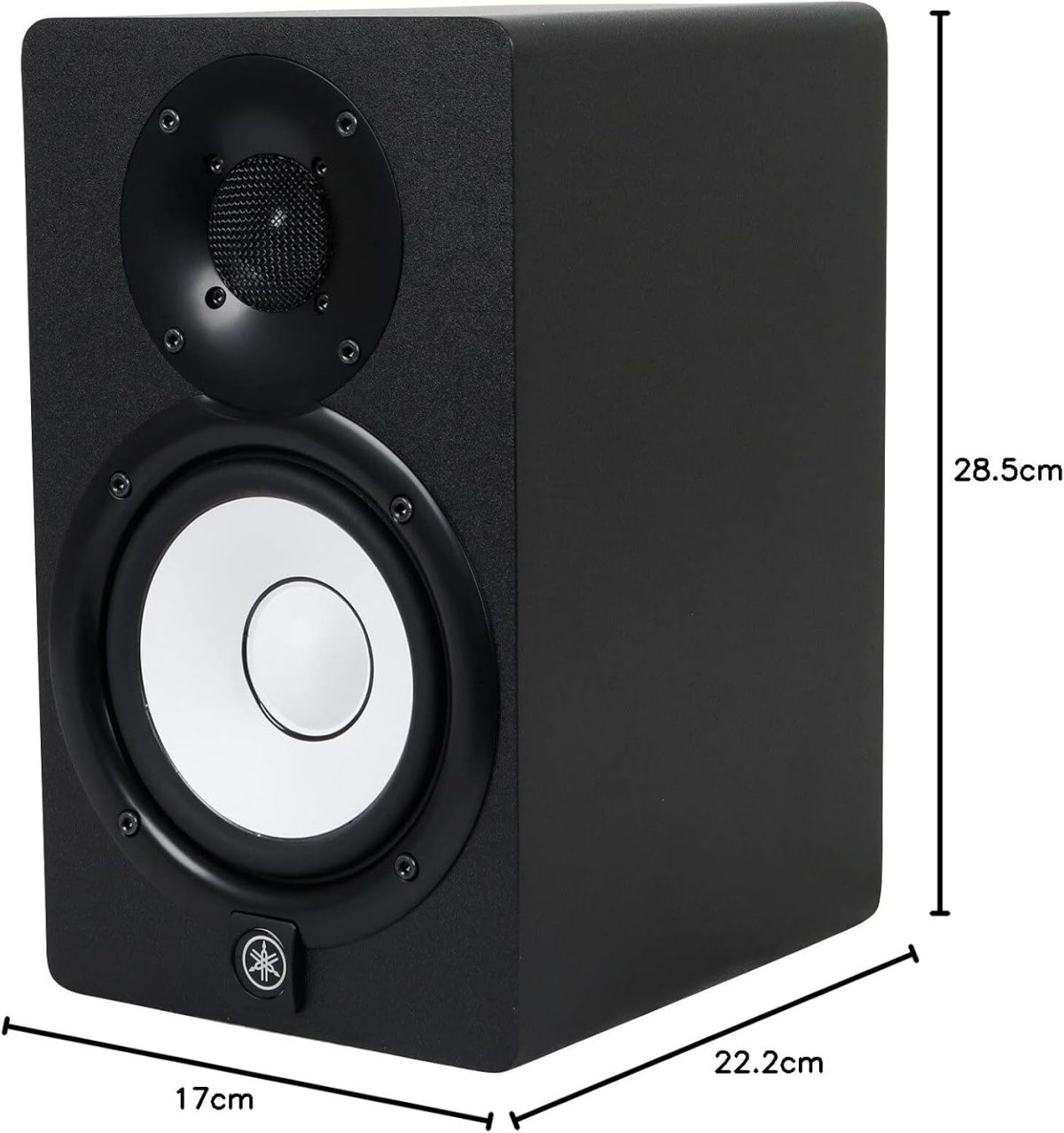 Yamaha HS5 Review. Dimensionsjpg